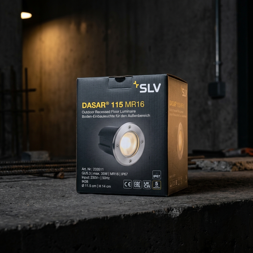 SLV DASAR 115 MR16 RIGID v původním balení